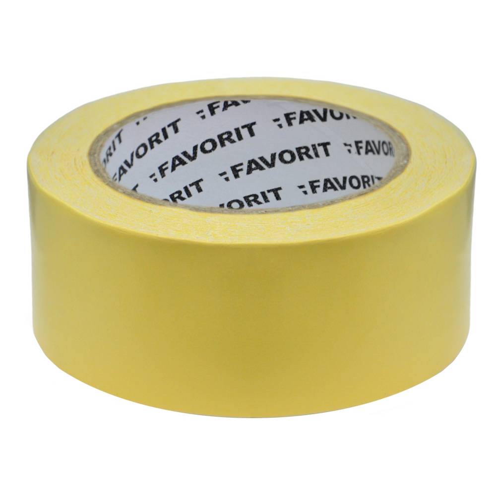 Стрічка клеюча двостороння 38мм х 25м Favorit | 10-402