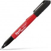 Ультратонкий маркер 0,5 мм MILWAUKEE INKZALL Fine Tip (Черный, 4 шт.) 48223154