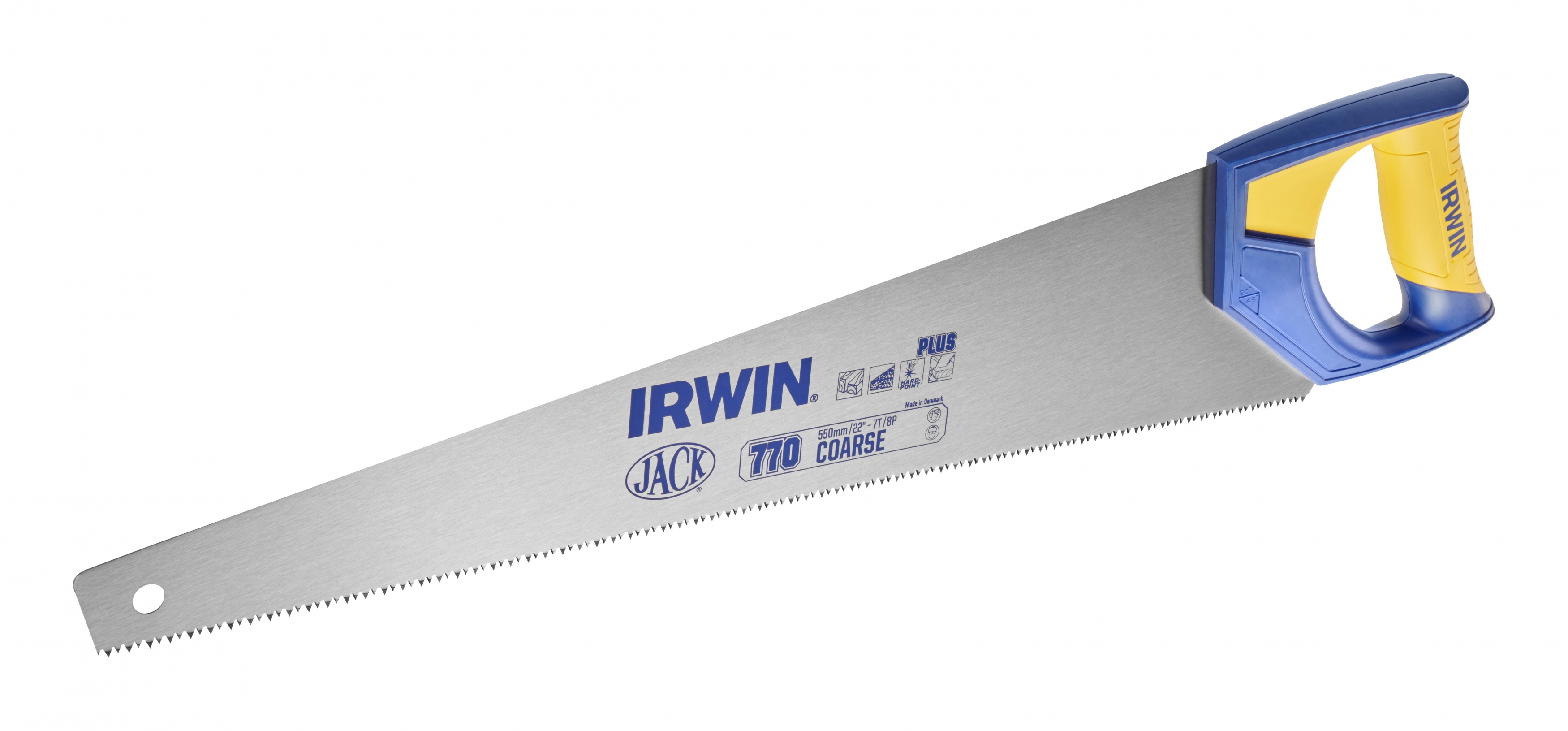 IRWIN Ножовка по дереву 550мм 7T/8P поперечный грубый рез, | 10503626