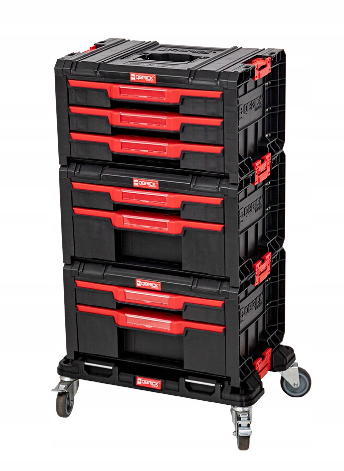 QBRICK SYSTEM Набор ящиков PRO Drawer Workshop SET 1 мобильный шкаф 525 x 345 x 885 | Z258117PG003