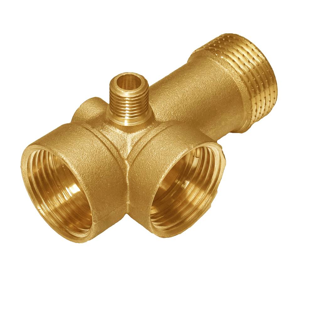 Штуцер латунний 5-вивідний Україна | 77-691