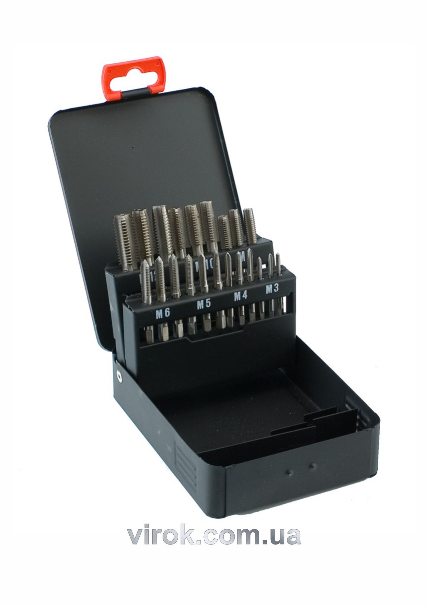 YATO Набор метчиков М3-М12,21шт.HSS М2 YT-2976