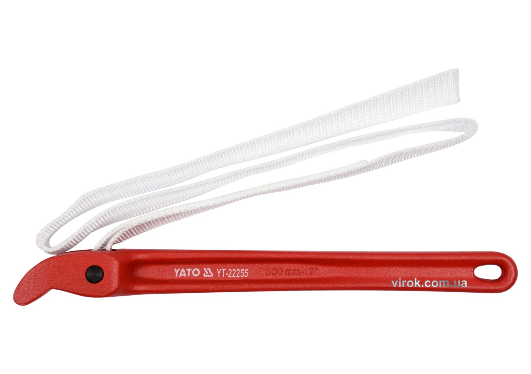 YATO Ключ до труб Ø≤ 200 мм (8") ремінний YATO з нейлону, L = 300 мм  | YT-22255