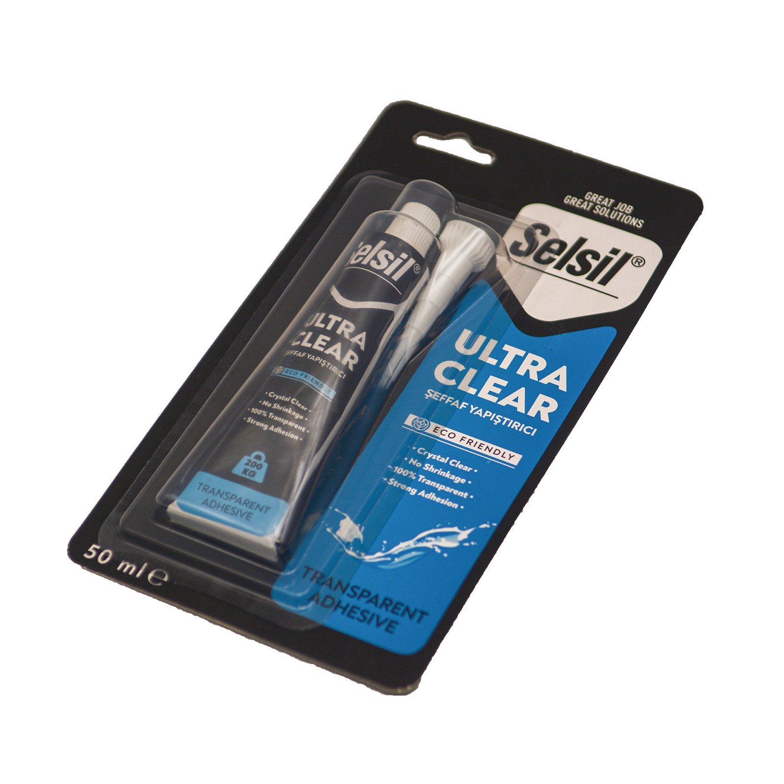 Герметик для душових SELSIL полімерний. прозорий, тюбик V= 50 мл. [12]