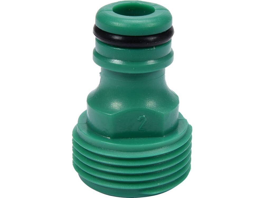 Муфта сполучна 2-х водяних шлангів з зовніш. різьбою 3/4" FLO пластикова [30/240]