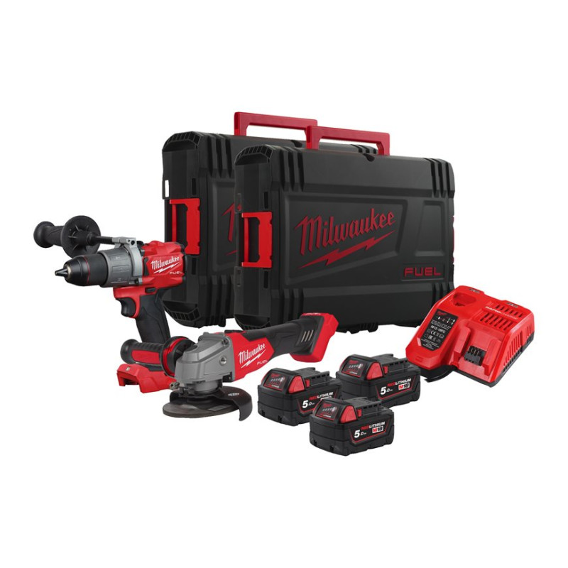 MILWAUKEE Набор инструментов M18 FPP2Y2-503X M18 FUEL POWER PACK IN2 | 4933479533