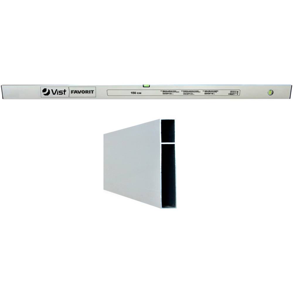 Правило з рівнем, 2 вічка, 250 см Favorit | 09-333