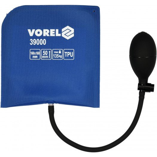 VOREL Подушка монтажна, надувна для навантаження -135 кг, висота-50 мм, габарити - 160х160 мм  | 390