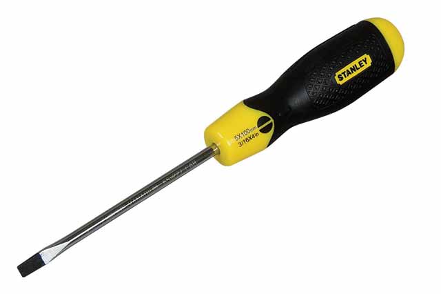 STANLEY 1-64-921 Отвертка "Cushion Grip" (-) Sl 8,0 мм 150мм