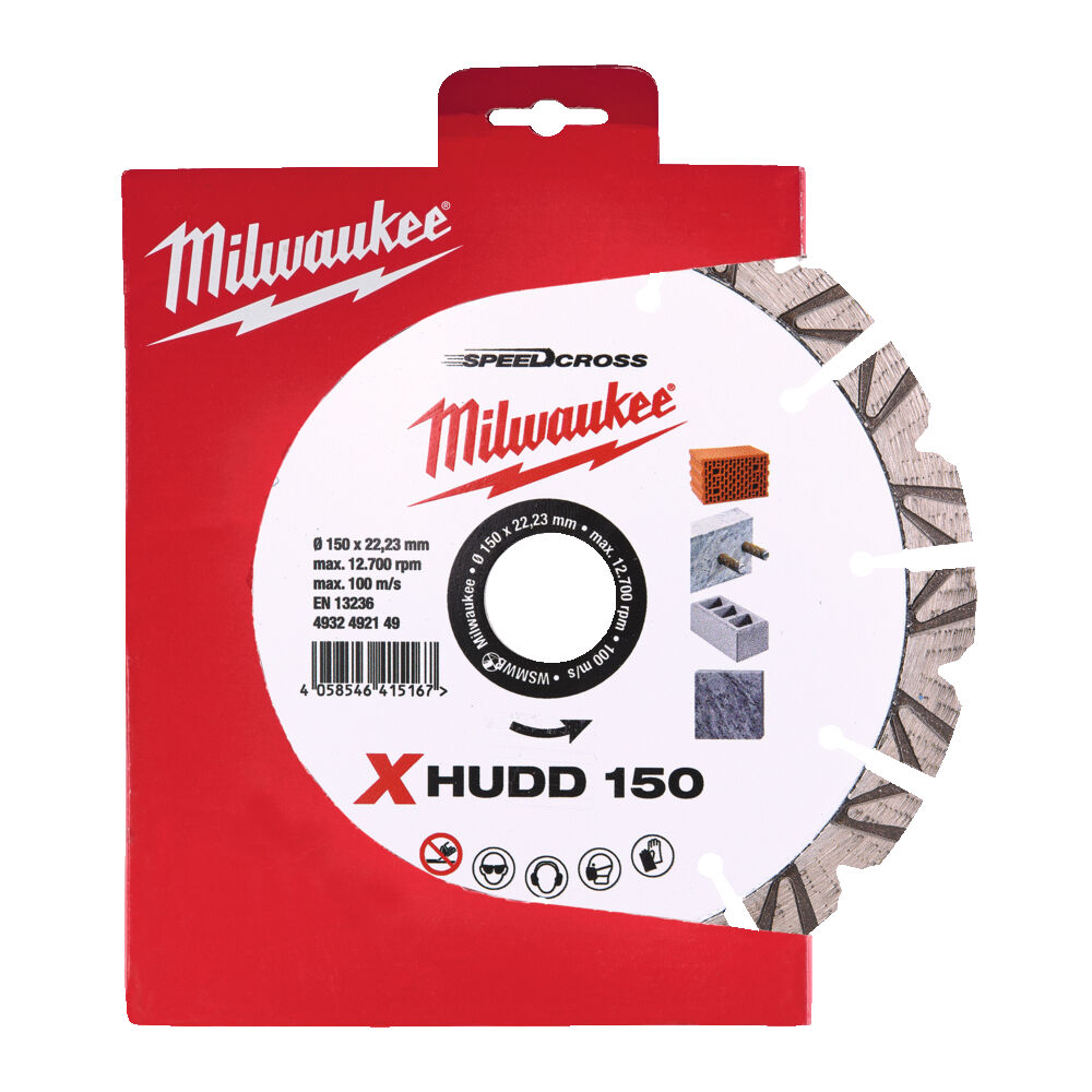 MILWAUKEE Алмазный диск SPEEDCROSS XHUDD 150 мм | 4932492149