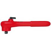KNIPEX Ключ-трещотка с реверсом 3/8", 190 мм, 98 31 | 98 31