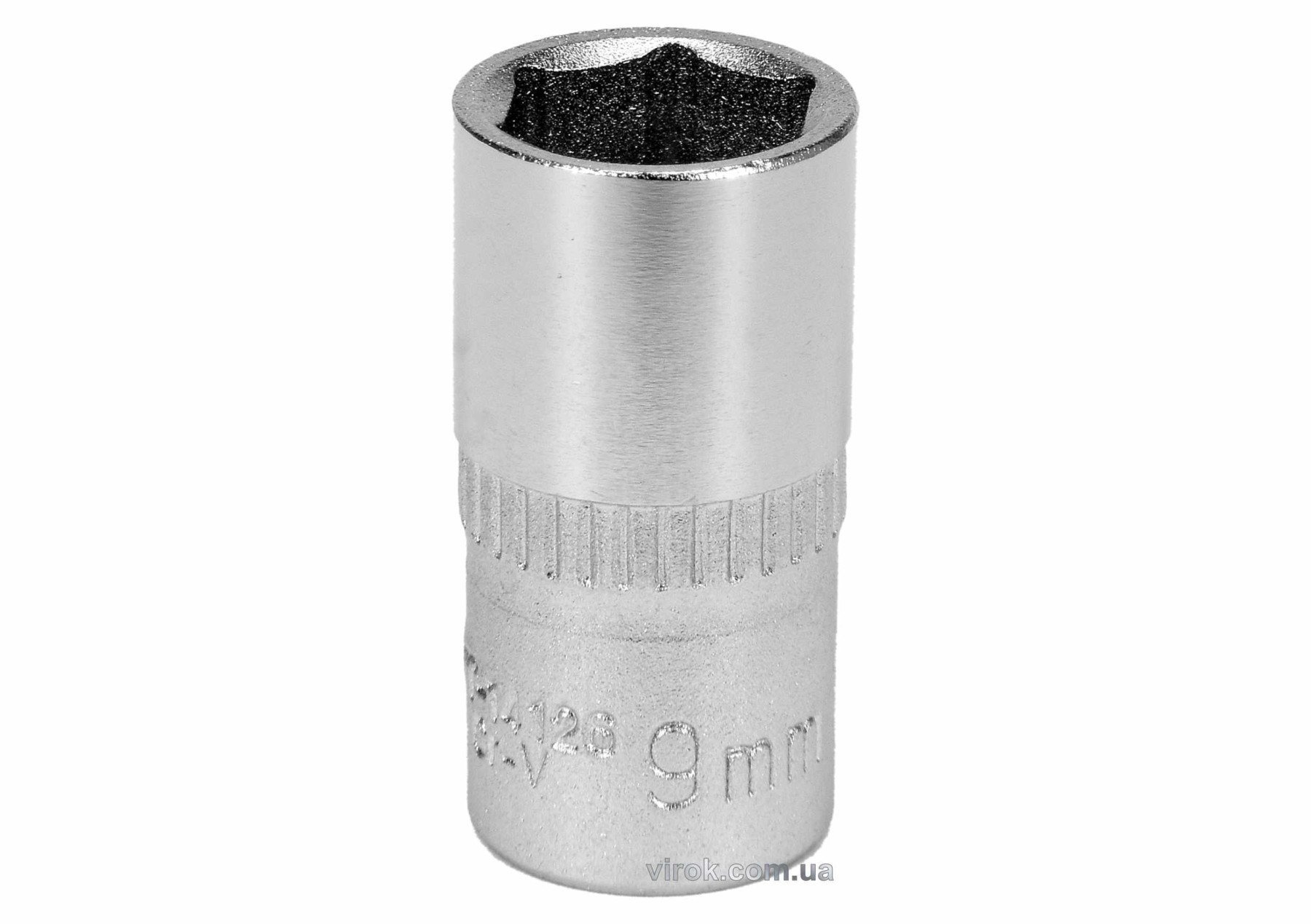 YATO Головка торцева 6-гранна YATO : квадрат 1/4", М9, CrV  | YT-14126