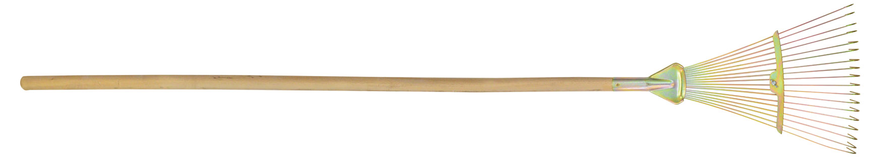 70-789 Грабли веерные проволочные оцинк., Раздвижные 18 зубов, 200-460 мм, с ручкой (Украина)