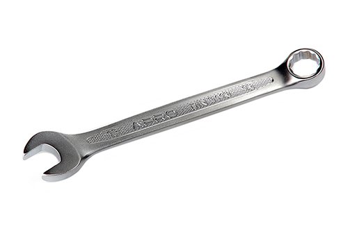 Ключ рожково-накидный CrV 13мм (холодный штамп DIN3113) APRO