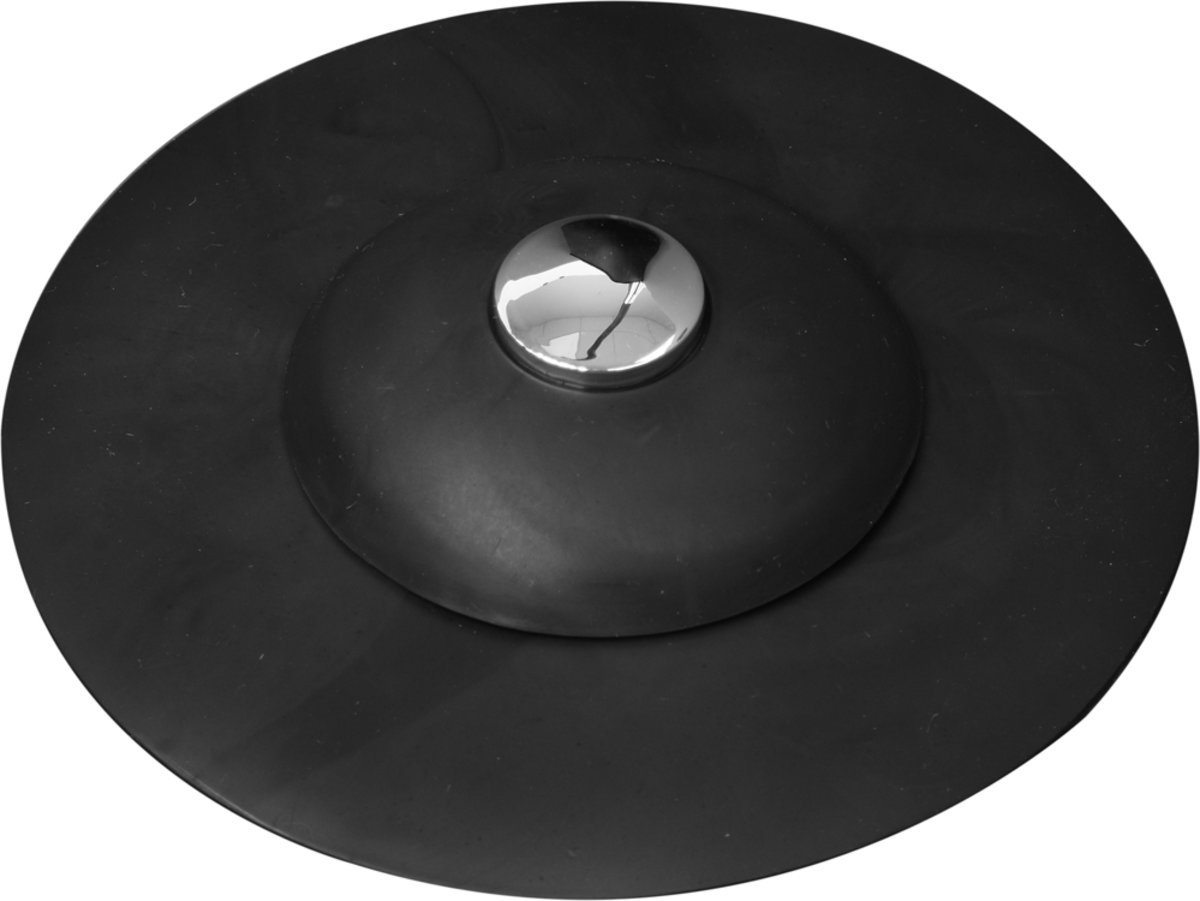 FALA Корок до ванни і раковин, силіконовий , Ø= 100 мм, чорний  | 74780