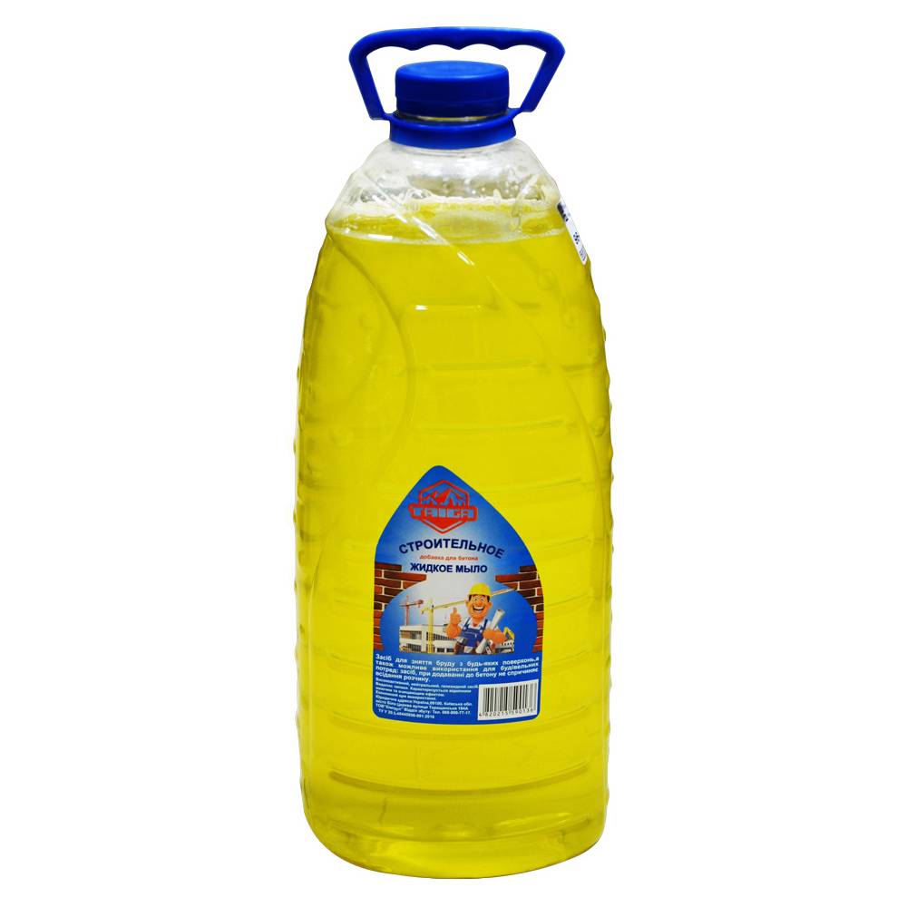 Мило рідке, будівельне, Лимон, 1л Україна | 96-052