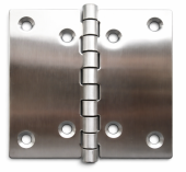 Петля нержавеющая 8049P 100x100x1.5