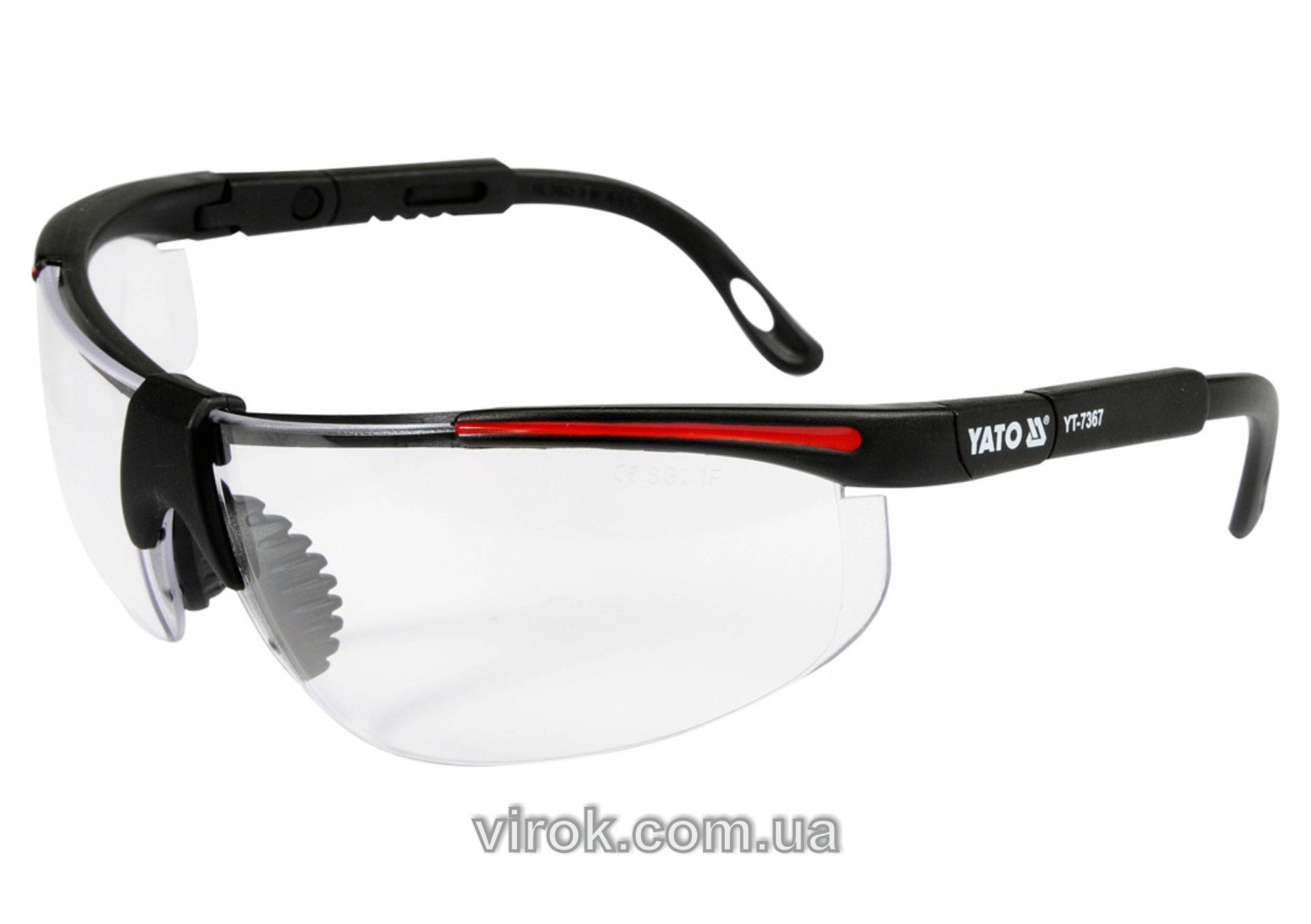 YATO Окуляри захисні YATO відкриті, прозорі  | YT-7367