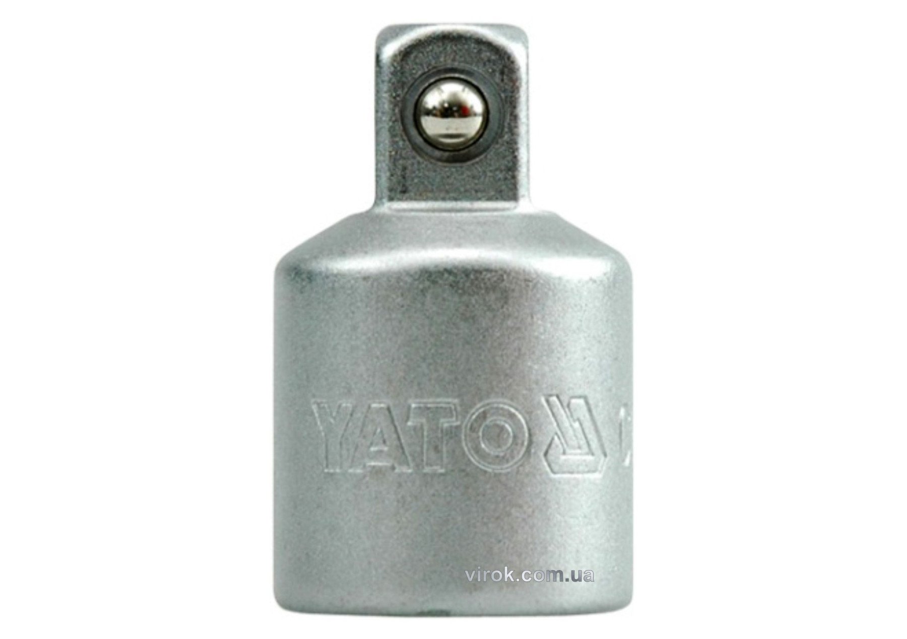 YATO Перехідник для головок торцевих YATO : квадрат 1/2"(F) - 3/8" (М), L= 34 мм  | YT-1255