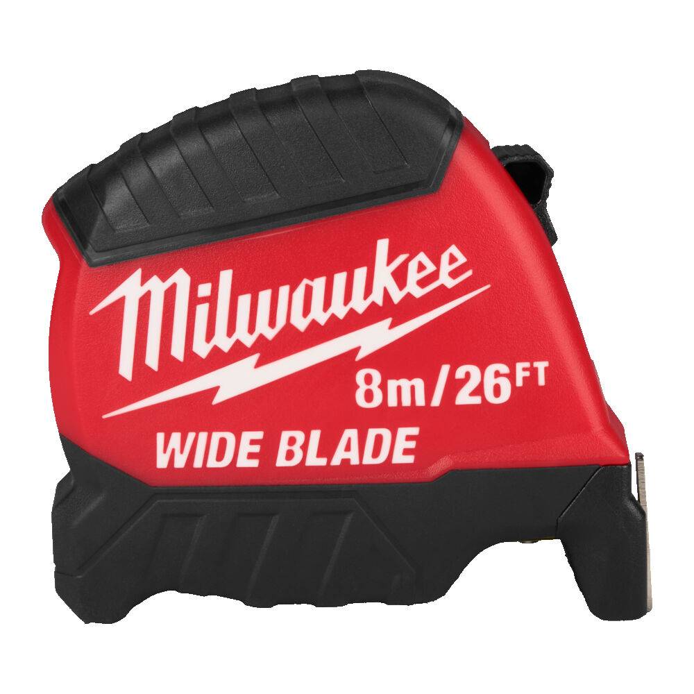 MILWAUKEE Рулетка WIDE BLADE (Gen2), 8м/26фт (35мм)