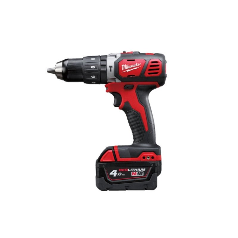 MILWAUKEE Дрель-шуруповерт аккумуляторная ударная M18BPD-402X крут мом. 60Нм | 4933446192