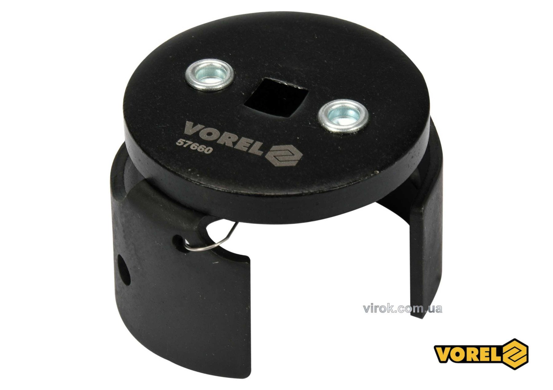 VOREL Ключ до оливного фільтру універсальний : 3/8", Ø64-80 мм  | 57660