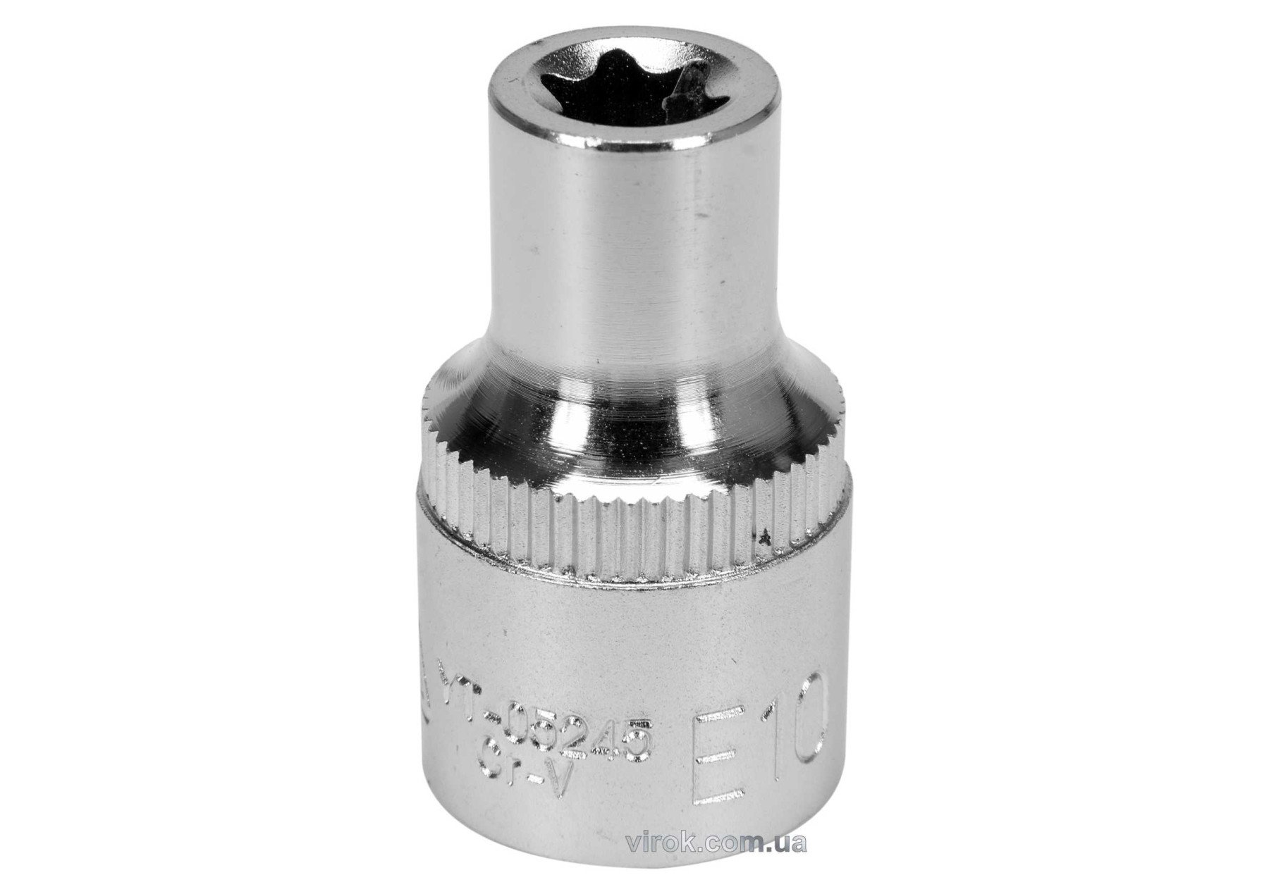 YATO Головка торцева YATO : TORX E10, квадрат 1/2", CrV, DIN 2124  | YT-05245