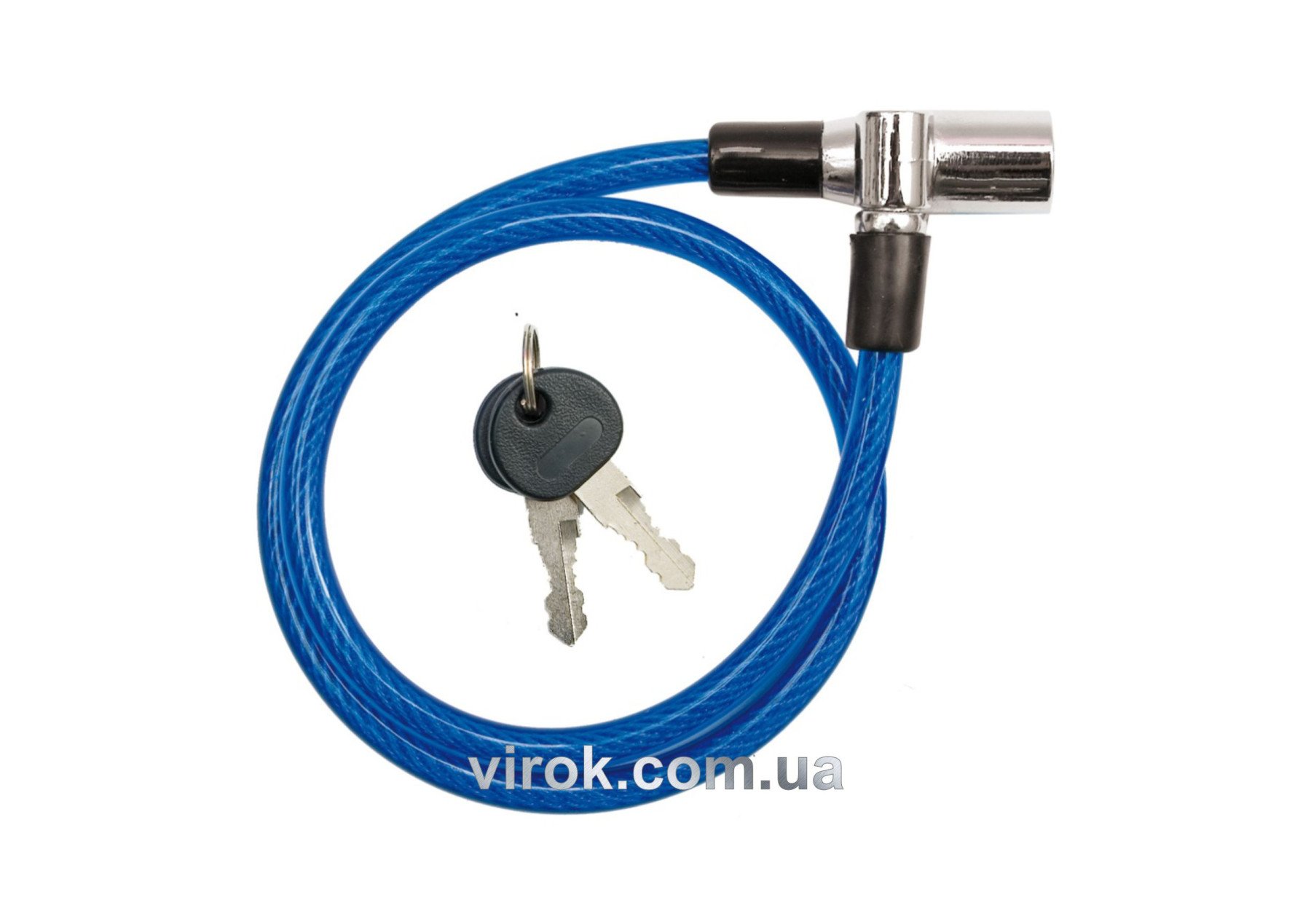 VOREL Замок велосипедний : L= 8 мм Х 650 мм  | 77830