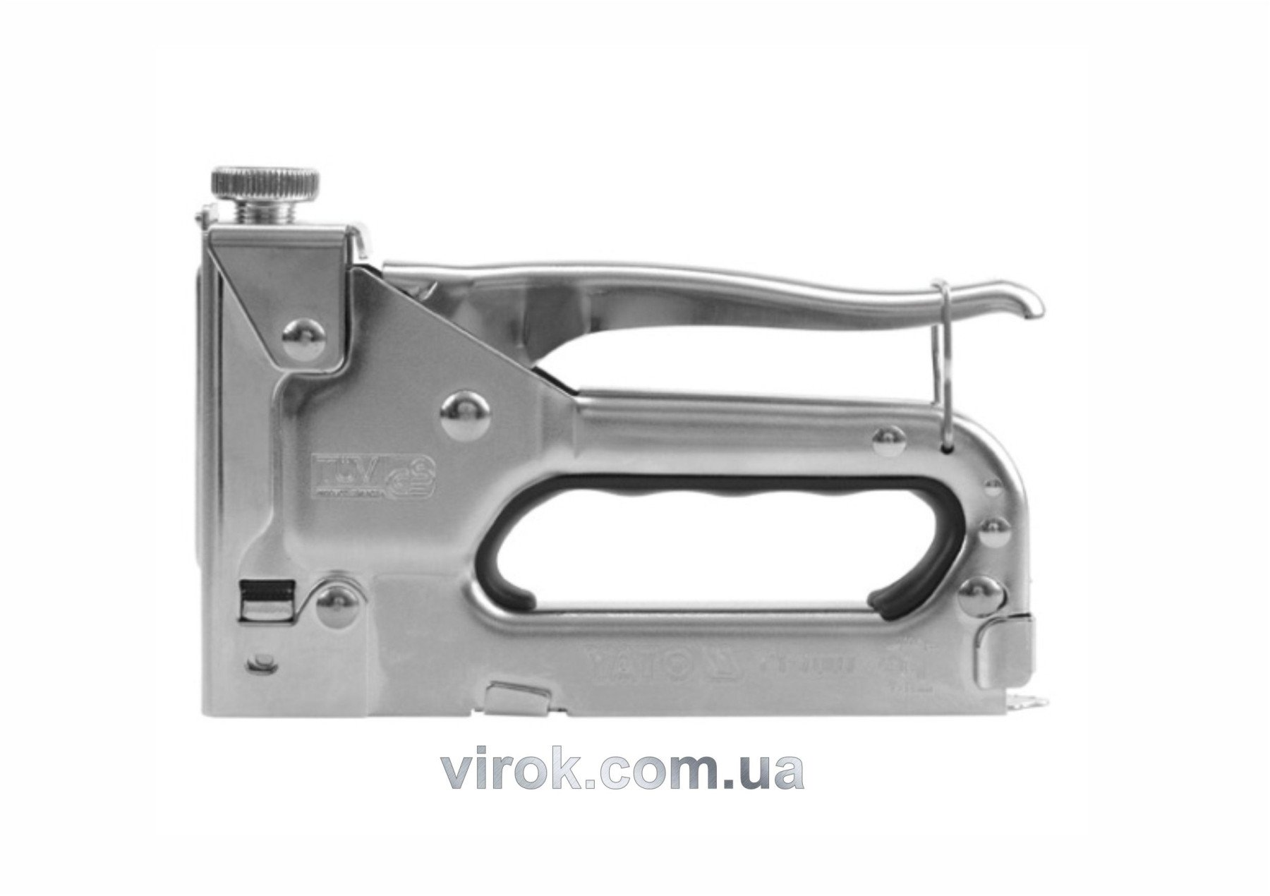 YATO Степлер з регулятором сили YATO : для скоб b=11,3 мм, h= 4-14 мм, t= 0,7 мм  | YT-7007