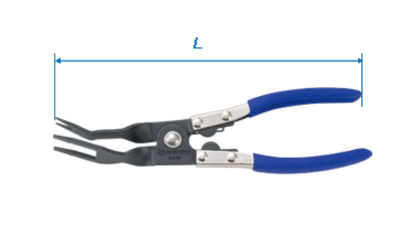 KING TONY Съемник креплений дверных карт (щипцы) | 9TC101