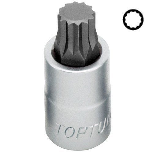 Головка торцевая SPLINE TOPTUL M6 L55мм 1/2" BCHA1606