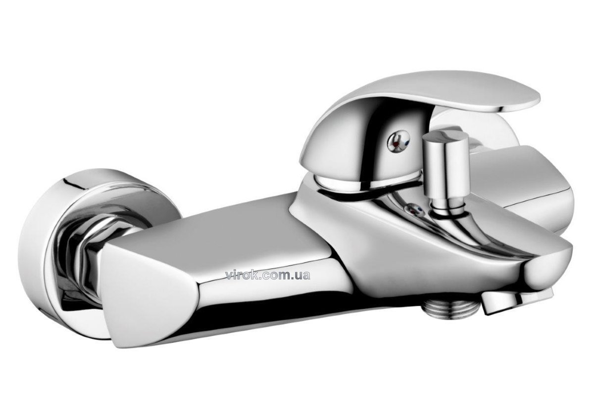 FALA Змішувач води для ванни і душу настінний. хромований "Tarragona" (DW) | 75742