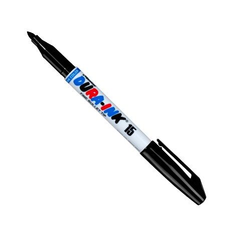 Несмываемый маркер с тонким стержнем Markal Dura-Ink 15 черный 96023