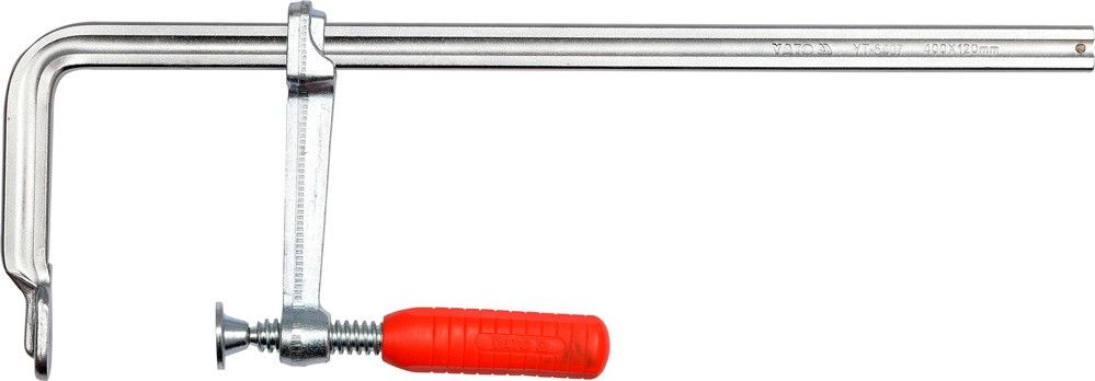 YATO Струбцина кована з пластиковою ручкою YATO, l=600х120 мм  | YT-6409