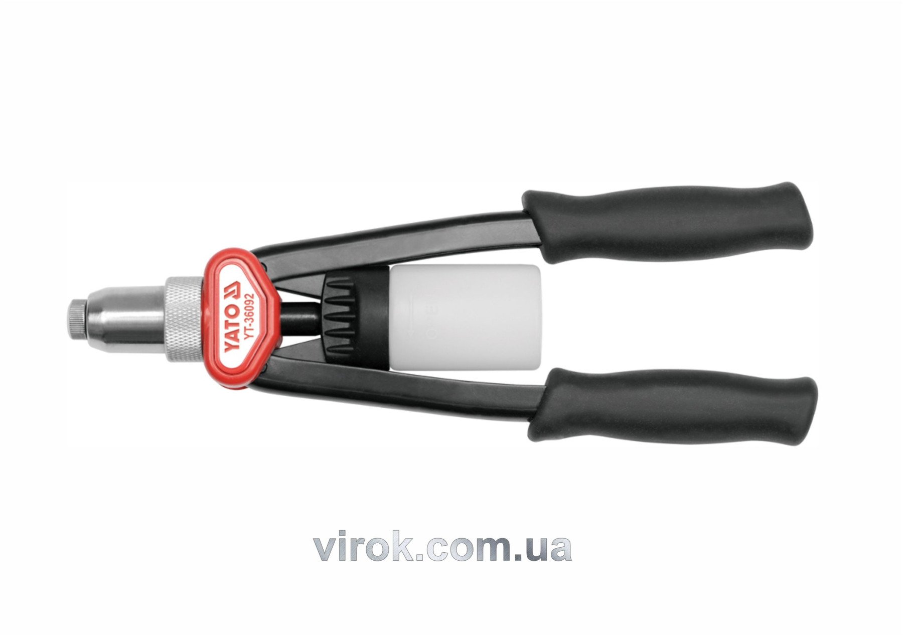 YATO Заклепочник дворучний YATO з обертовою головкою для нітів Ø= 3,2; 4; 4,8; 6,4 мм, l=328 мм  | Y