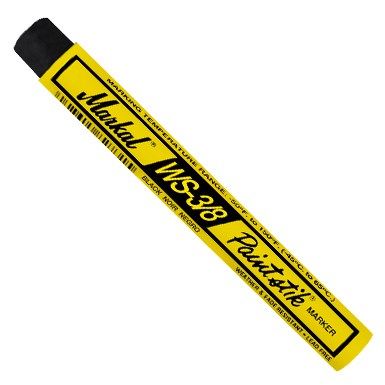 Легко смываемый карандаш с твердой краской Markal WS-3 / 8® Paintstik® (черный) 82423