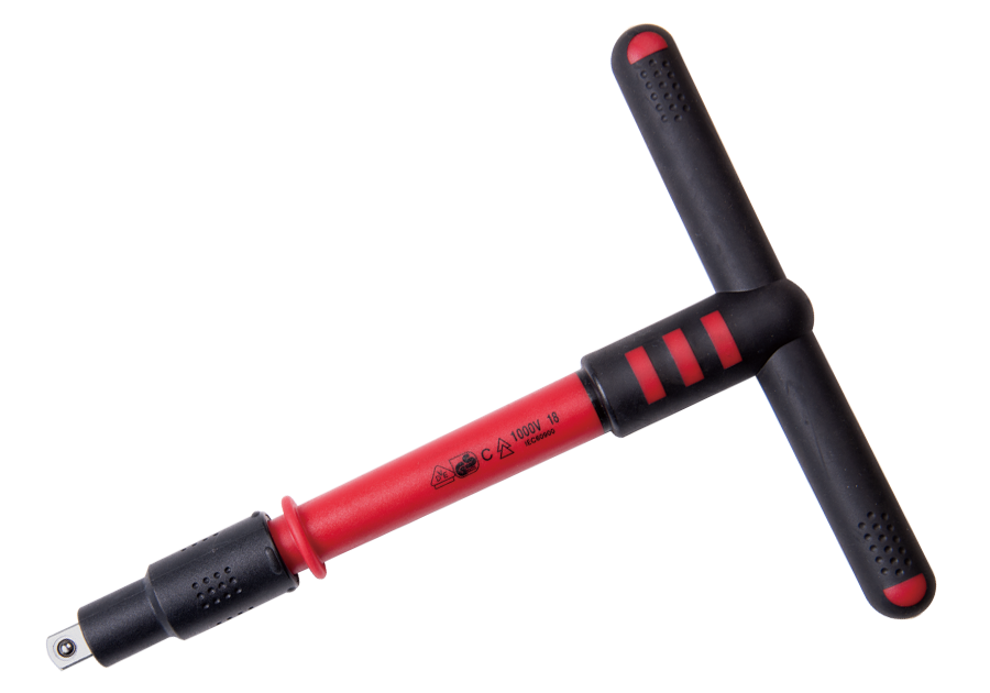 KING TONY 3/8"DR. VDE Т-образная рукоятка 200mm | 3178VE-08