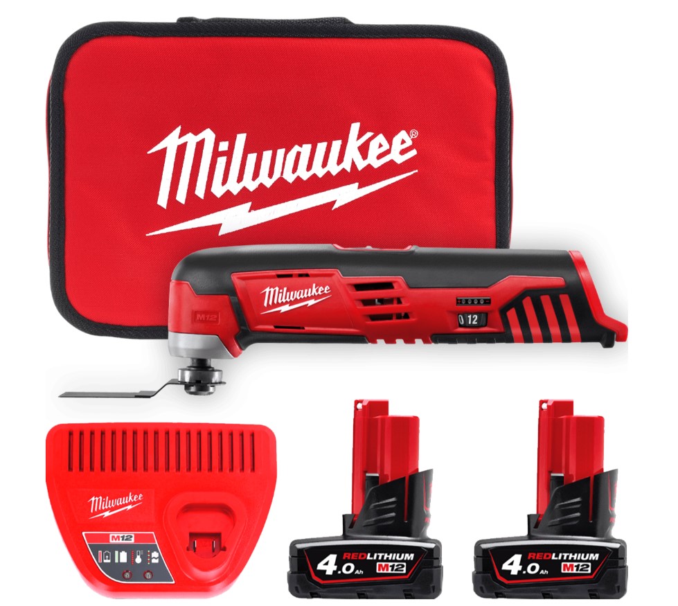 MILWAUKEE Многофункциональный инструмент аккумуляторный M12 MT-402B (Li-Ion4ач) 4933441705 | 4933441