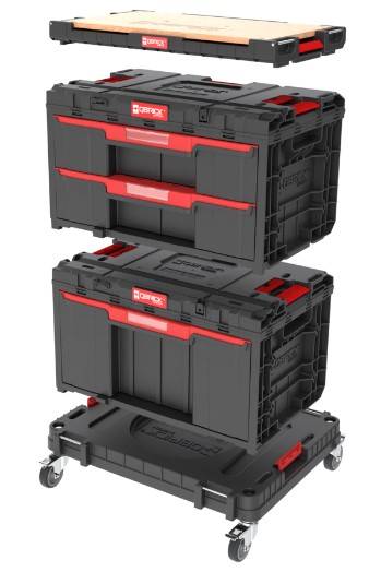 QBRICK SYSTEM Набір ящиків ONE WORKSHOP DRAWERS SET 6 (780x540x650мм) (5901238262473)