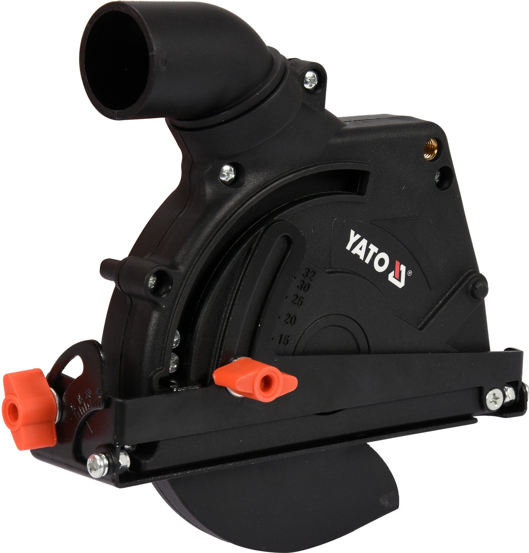 YATO Кожух пилозахисний до КШМ для різання YATO: на диск Ø=125 мм, глибина різу- 32 мм, зона дії- 28