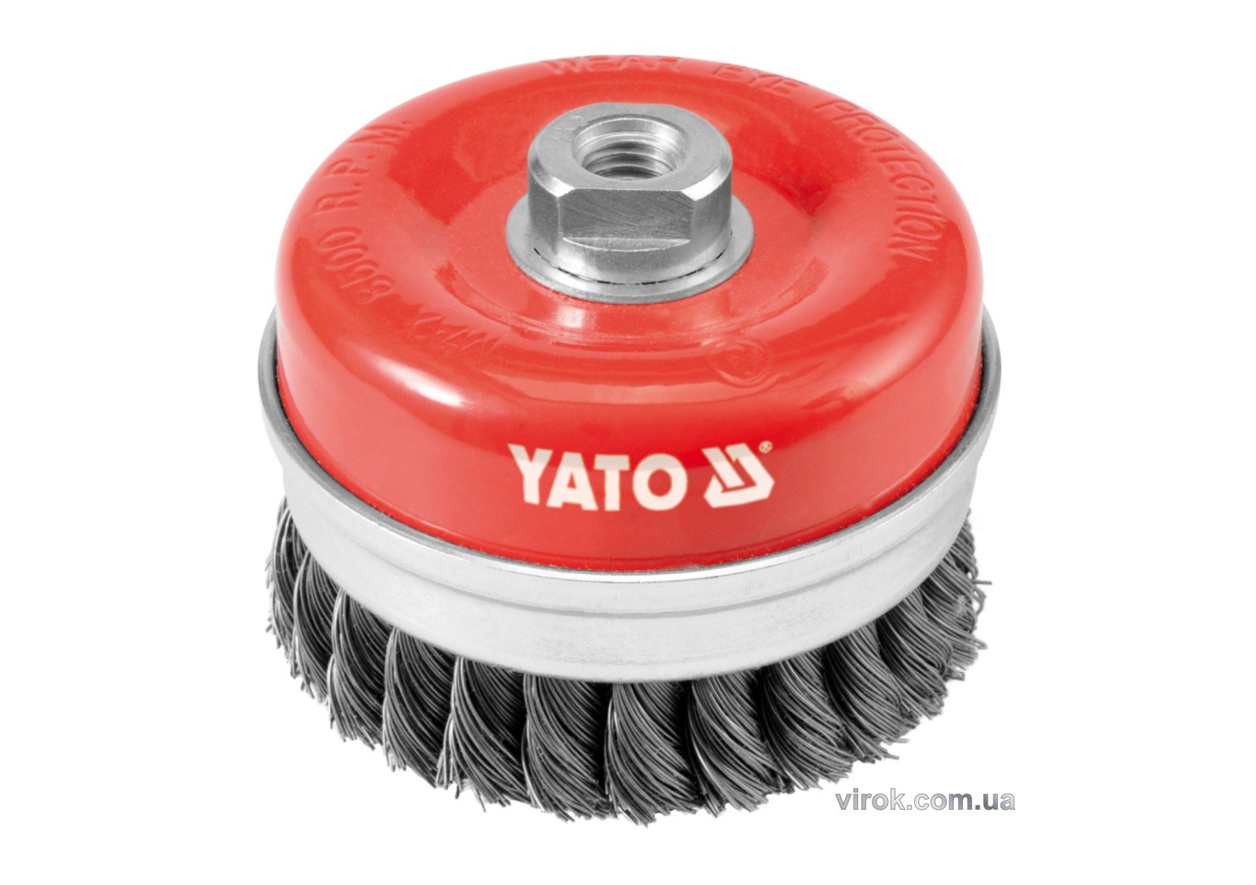 YATO Щітка - крацовка YATO *чашка* Ø=100мм  | YT-4769