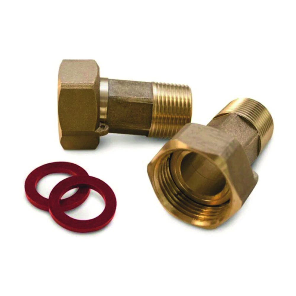 Сгін для водоміра латунний, під ключ 1/2 (пара) Україна | 77-728