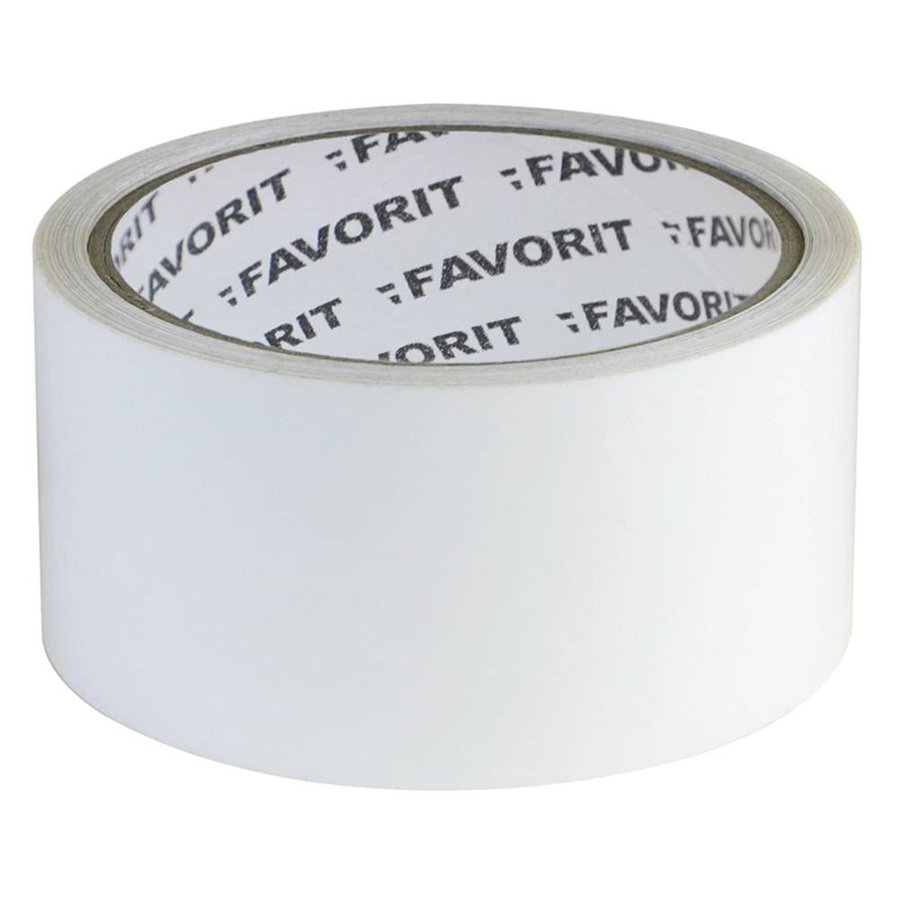 Стрічка клейка для вікон 48 мм х 50 м, біла Favorit | 10-566
