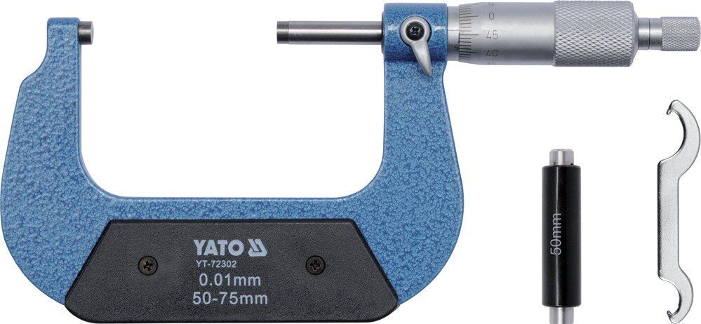 YATO Микрометр 50-75 мм YATO YT-72302