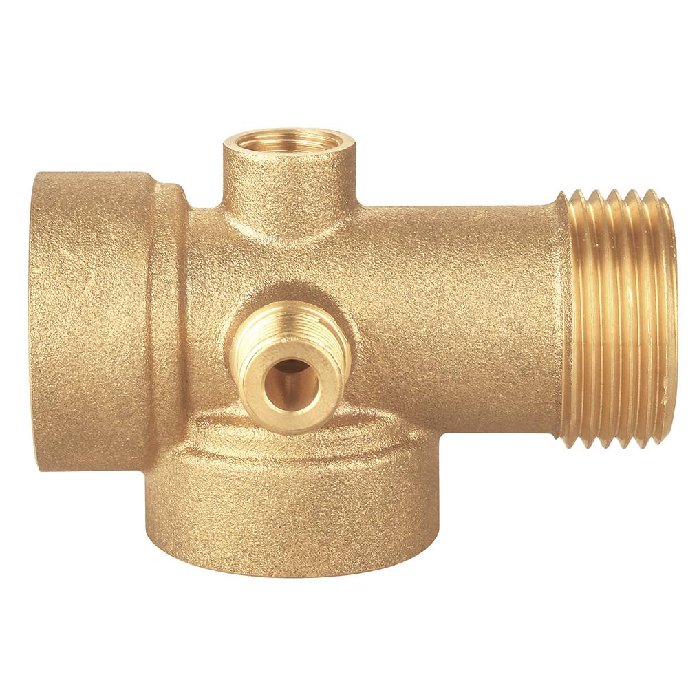 Штуцер латунний 5-ти вивідний 1В-1В-1З-1/4В-1/4З, 80 мм Україна | 78-266