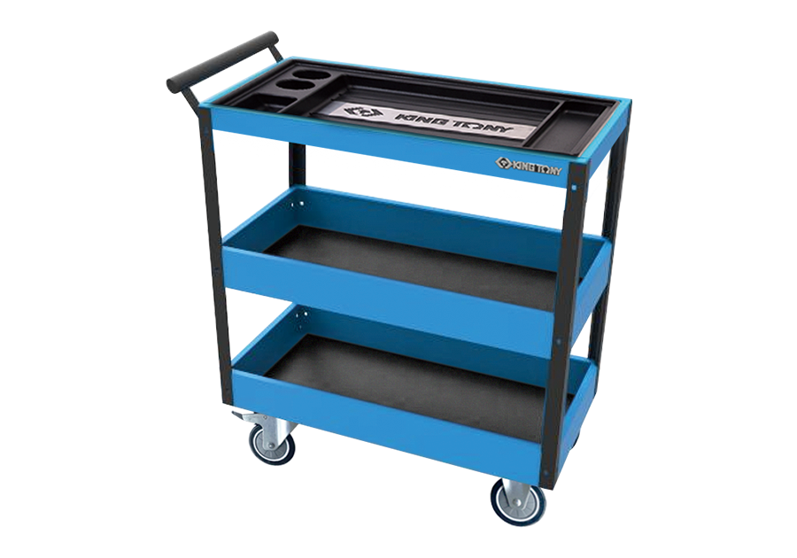 KING TONY Тумба операторская 3х полочная | 87G41-B