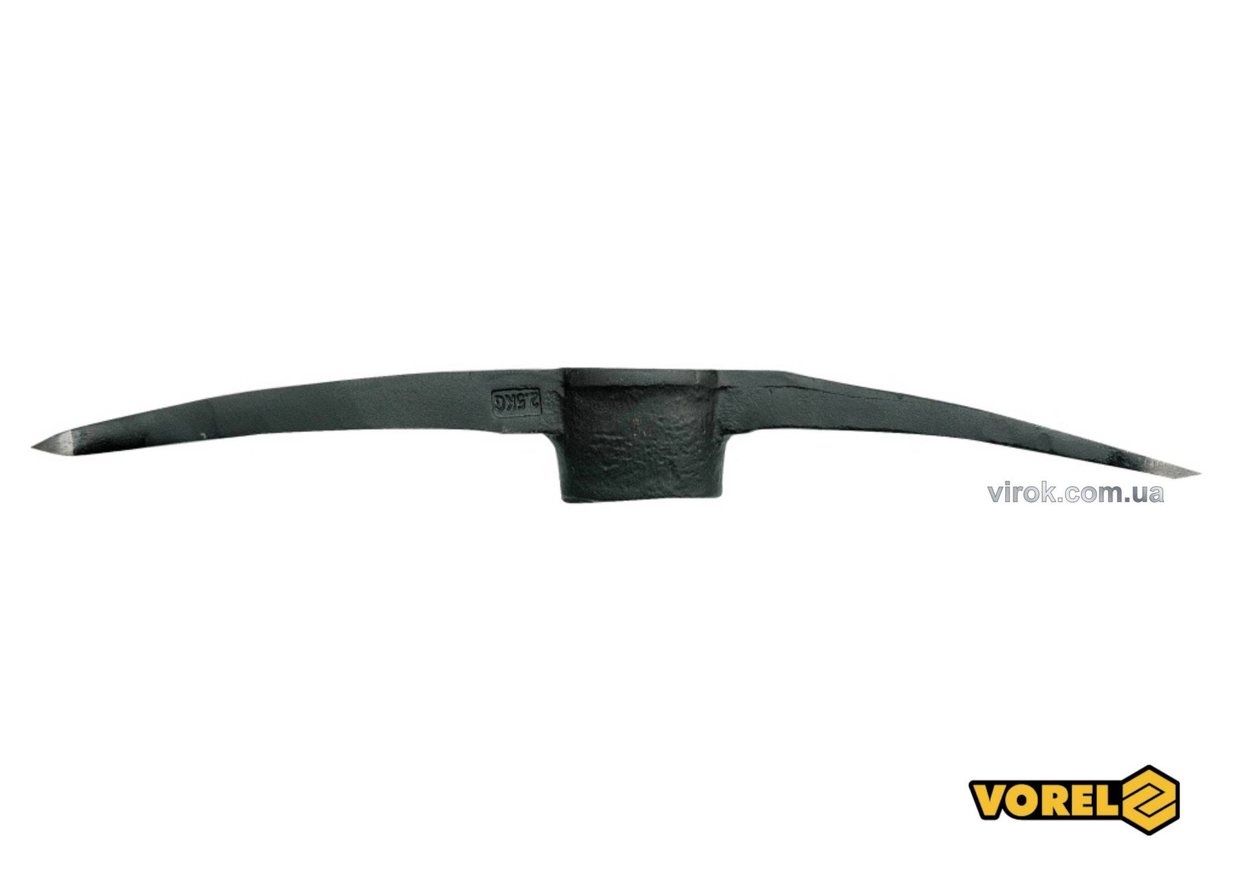 VOREL Кирка двусторонняя 2,5кг без черенка 32901