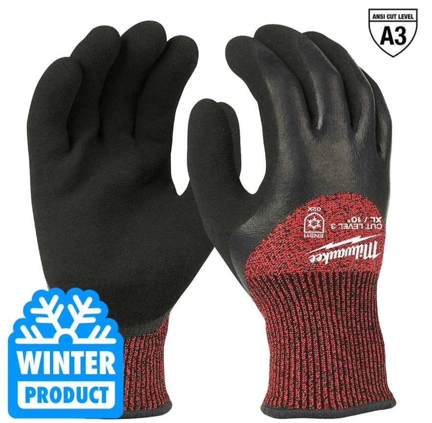 MILWAUKEE Рукавиціз опором порізам 3 рівня, зимові, 7/S | 4932479707