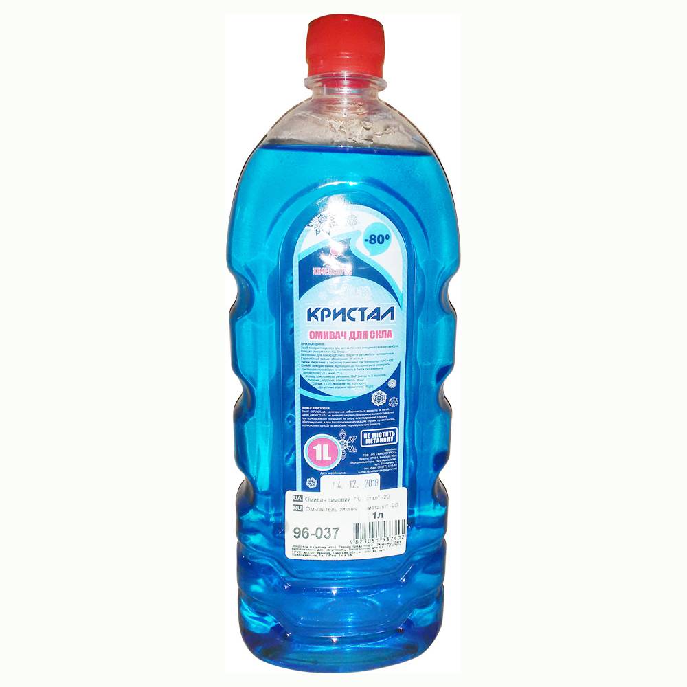 Омивач зимовий Кристал -80, 1л Україна | 96-001