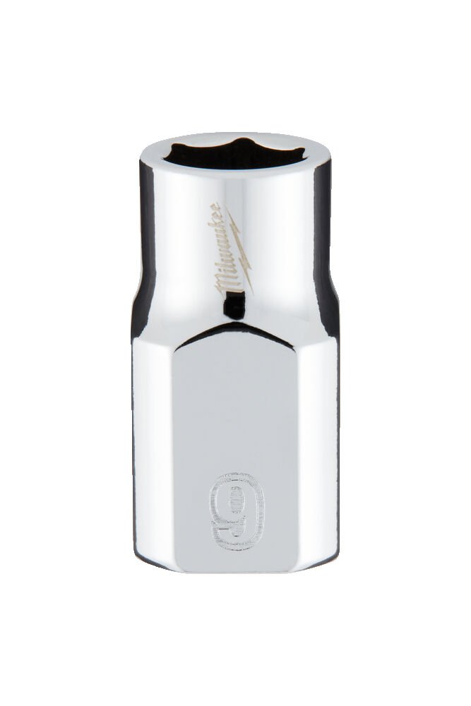 MILWAUKEE Головка хромована метрична 3/8'', 9мм | 4932478339